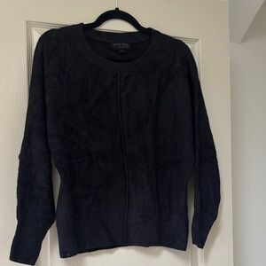 Barefoot Dreams Cozychic Lite Black Sweater size Small